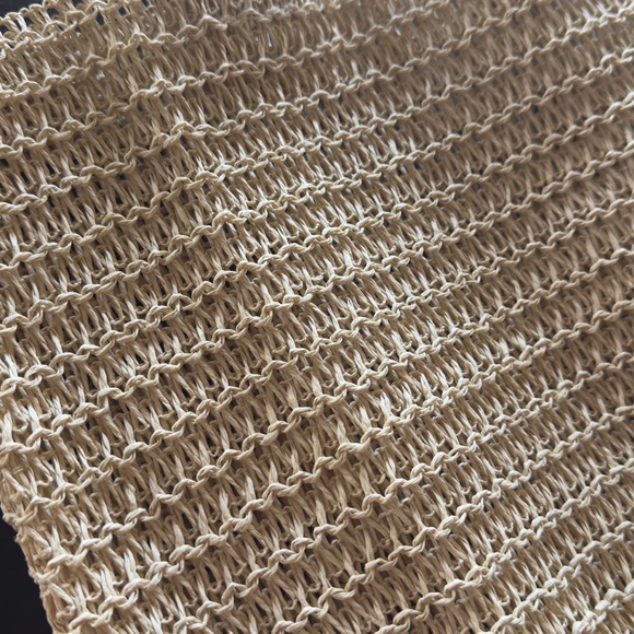 Bag burberrry tote weekender new straw - Picture 3 of 8